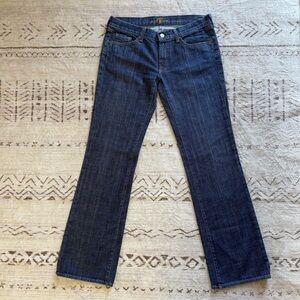 7 Jeans - Blue Denim Jeans. Boot Cut Size: 31